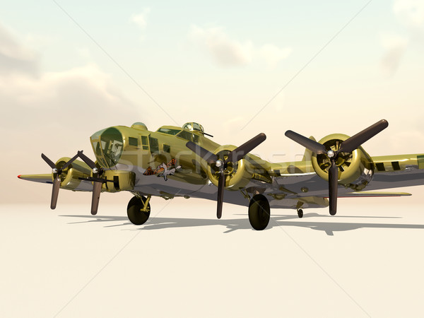 The Flying Fortress of World War II Stock photo © MIRO3D