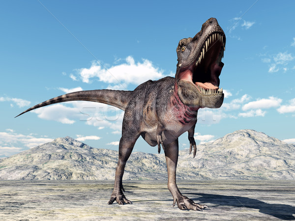 Dinosaur Tarbosaurus Stock photo © MIRO3D