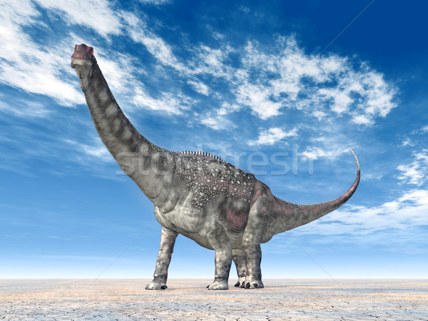 Dinosaur Diamantinasaurus Stock photo © MIRO3D