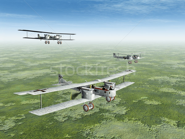 German Heavy Bomber Gotha Stock photo © MIRO3D