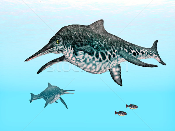 Ichthyosaur Shonisaurus Stock photo © MIRO3D