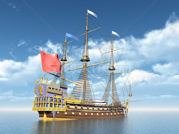 French Flagship La Sirene Stock photo © MIRO3D