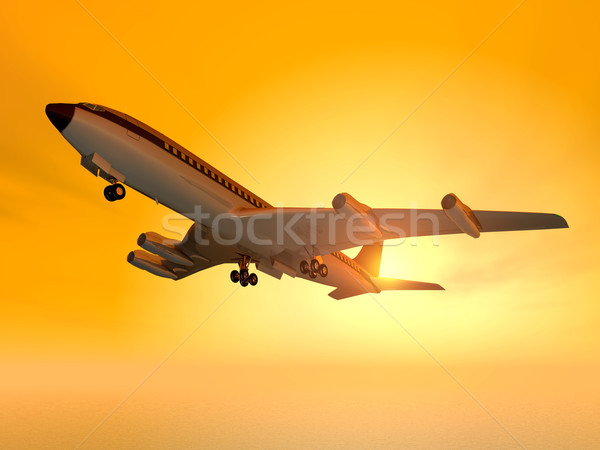 Airliner Stock photo © MIRO3D