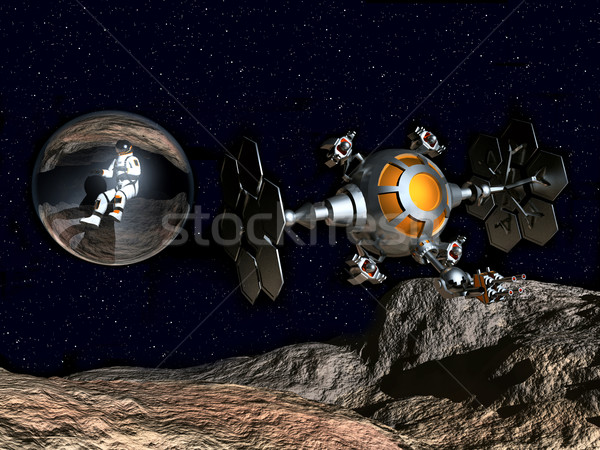 Spacewalk Stock photo © MIRO3D