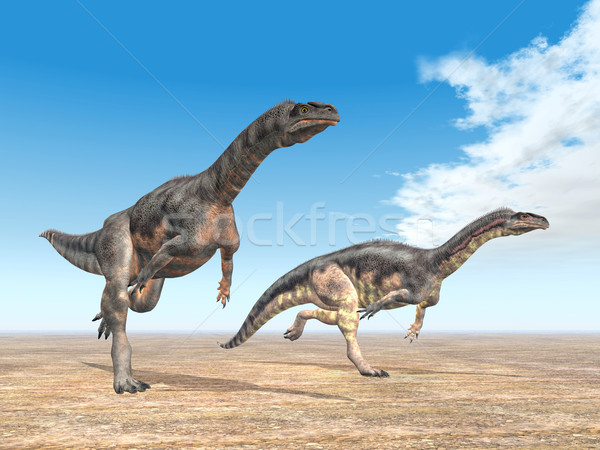 Dinosaur Plateosaurus Stock photo © MIRO3D