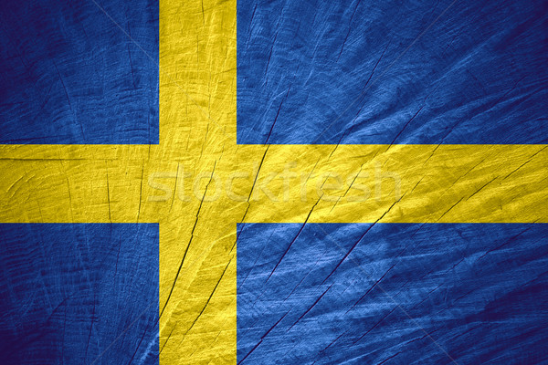 flag of Sweden Stock photo © MiroNovak