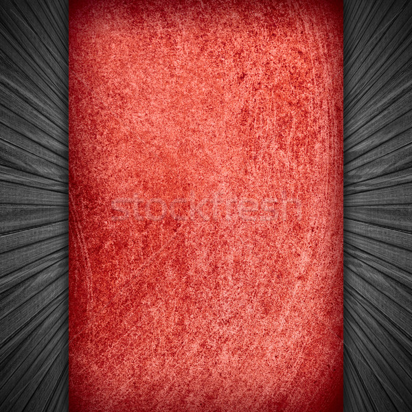 Rot abstrakten schwarz Holz rau Textur Stock foto © MiroNovak