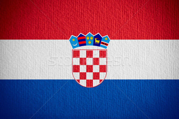 flag of Croatia Stock photo © MiroNovak