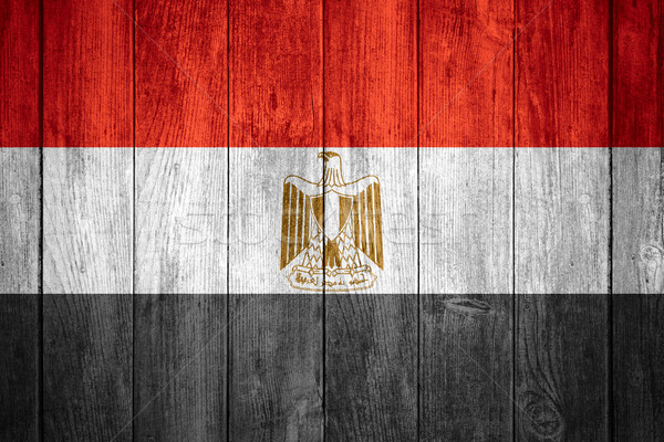 flag of Egypt Stock photo © MiroNovak