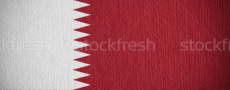 Katar bandera banner papel textura Foto stock © MiroNovak
