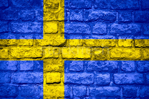 flag of Sweden Stock photo © MiroNovak
