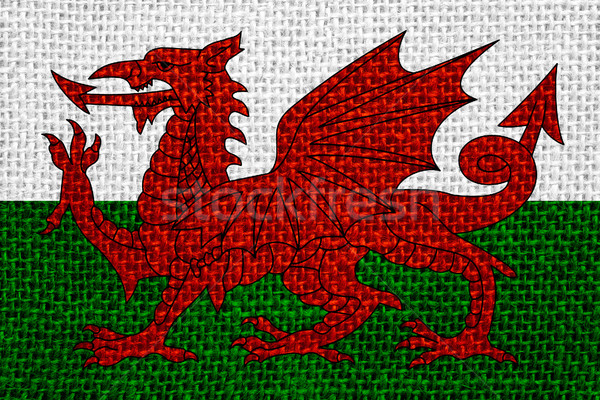 flag of Wales Stock photo © MiroNovak