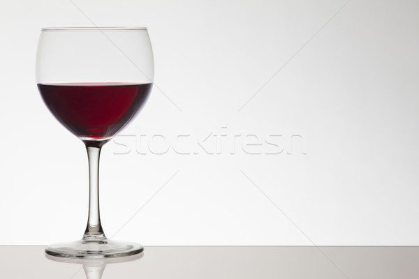 glass of red wine Stock photo © MiroNovak