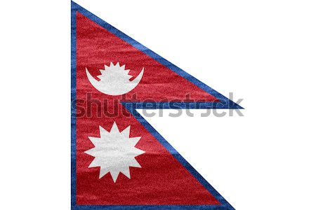 flag of Nepal Stock photo © MiroNovak