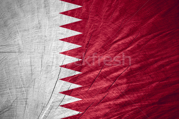 flag of Qatar Stock photo © MiroNovak