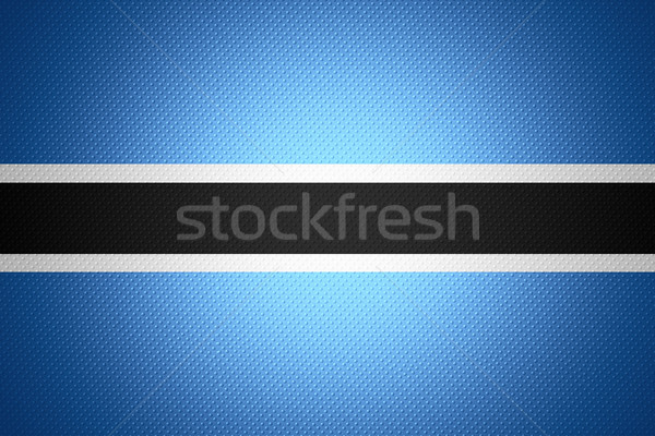 Stock photo: flag of Botswana