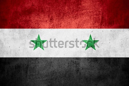 flag of Syria Stock photo © MiroNovak