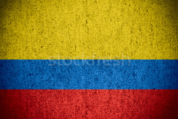 flag of Colombia Stock photo © MiroNovak