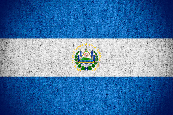 flag of El Salvador Stock photo © MiroNovak