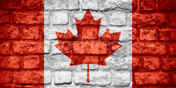 Stock photo: flag of Canada