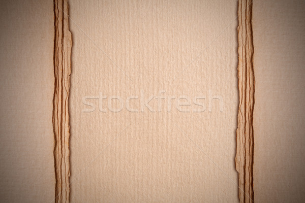 background from spooned paper segmented on three parts Stock photo © MiroNovak