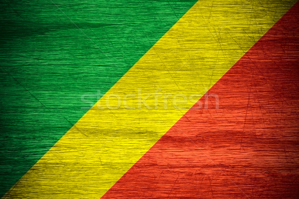 Bandera Congo banner textura Foto stock © MiroNovak