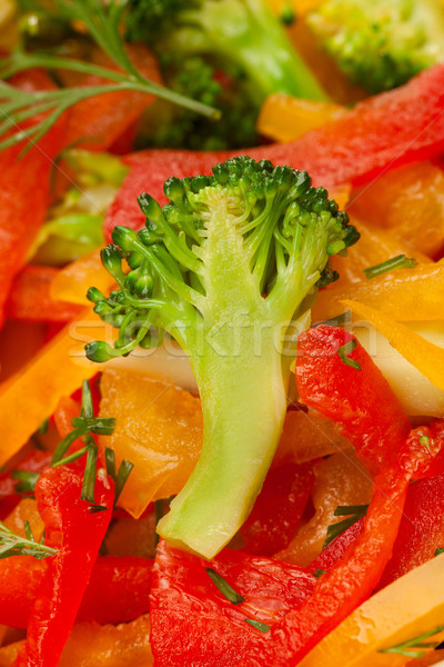 色 野菜 サラダ 赤 黄色 オレンジ ストックフォト © MiroNovak