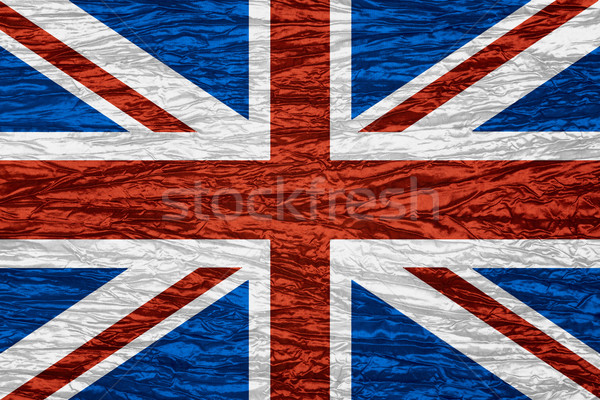 Bandeira Reino Unido britânico bandeira lona textura Foto stock © MiroNovak