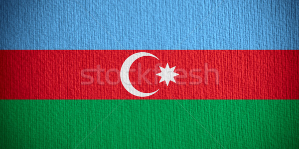 flag of Azerbaijan Stock photo © MiroNovak