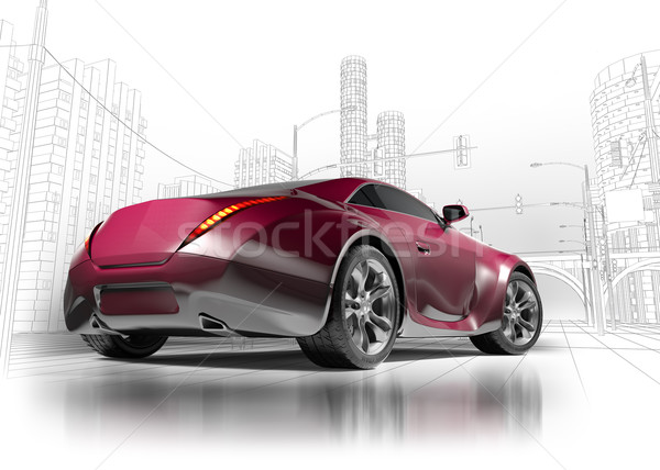 Concept car Stock photo © Misha