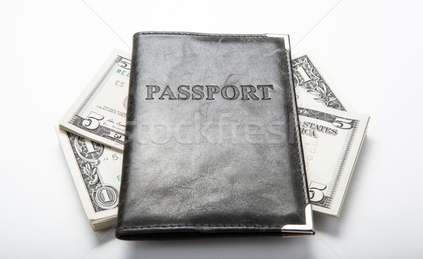 à l'étranger argent passeport Voyage [[stock_photo]] © mizar_21984