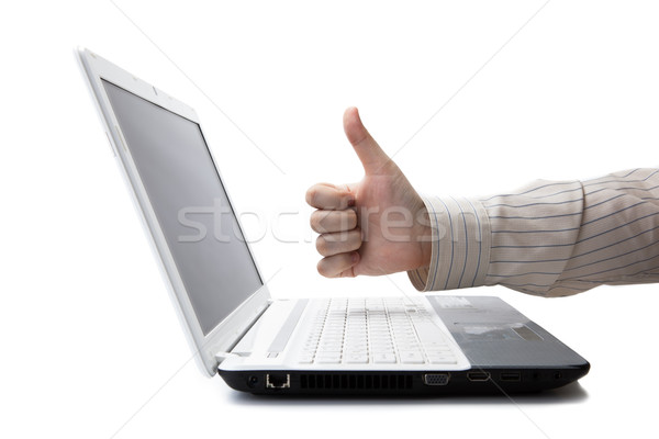 cool hand sign made Stock photo © mizar_21984
