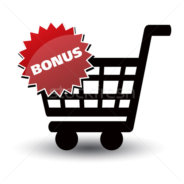Mand zwarte ticket bonus witte business Stockfoto © mizar_21984