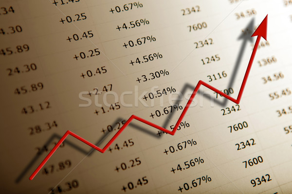 Foto stock: Mesa · números · dígitos · diagrama · financiar