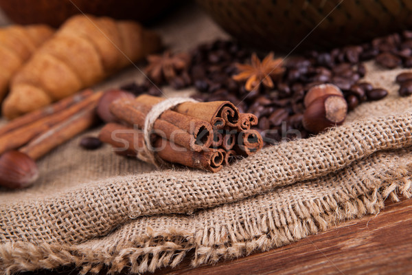 cinnamon sticks on the bag Stock photo © mizar_21984
