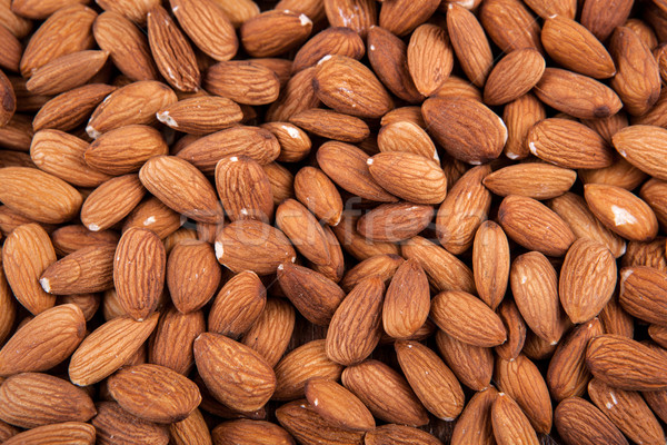 Grain almonds on close up Stock photo © mizar_21984