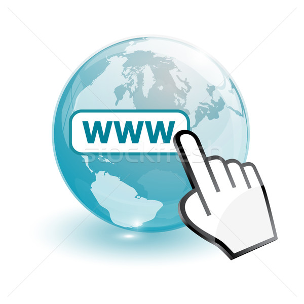 Stockfoto: Wereldkaart · world · wide · web · zoeken · business · wereldbol · kaart
