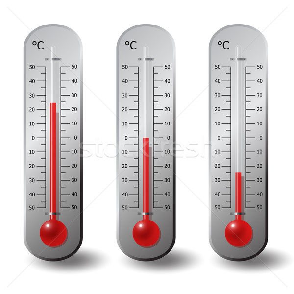 thermometers Celsius degree set Stock photo © mizar_21984
