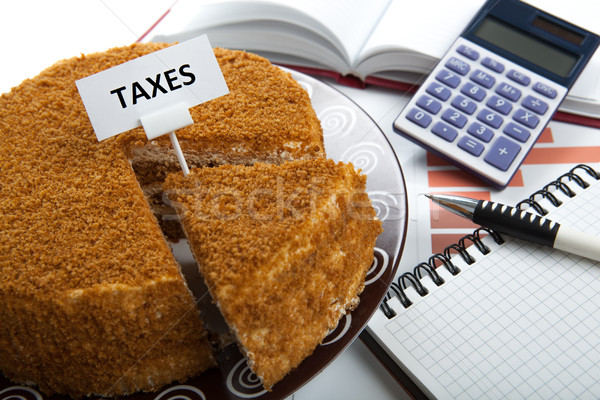 metaphor for the payment of taxes Stock photo © mizar_21984