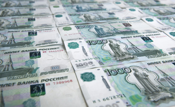banknotes denominated 1000 rubles Stock photo © mizar_21984