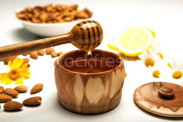 still life of honey Stock photo © mizar_21984