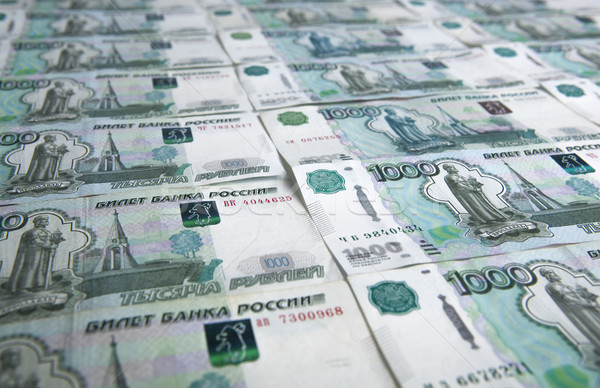 banknotes denominated 1000 rubles Stock photo © mizar_21984