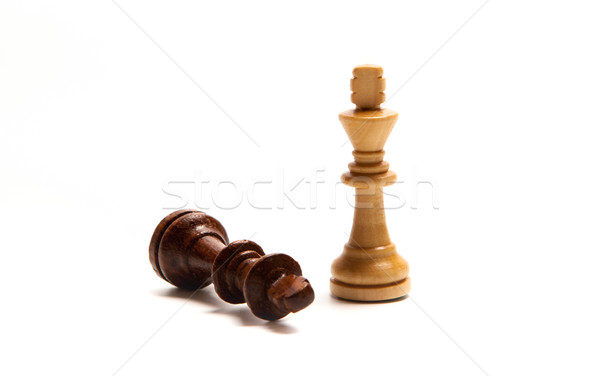 Chess pieces set Stock photo © mizar_21984