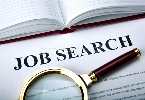 job search still life with title jobs Stock photo © mizar_21984