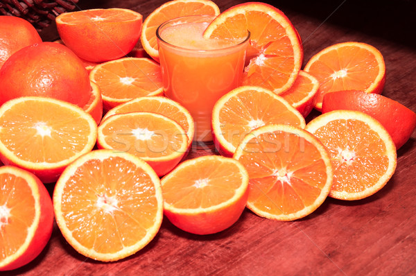 Fresh oranges Stock photo © mobi68