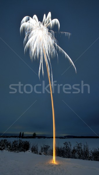 Long-term exposition of a firework Stock photo © mobi68