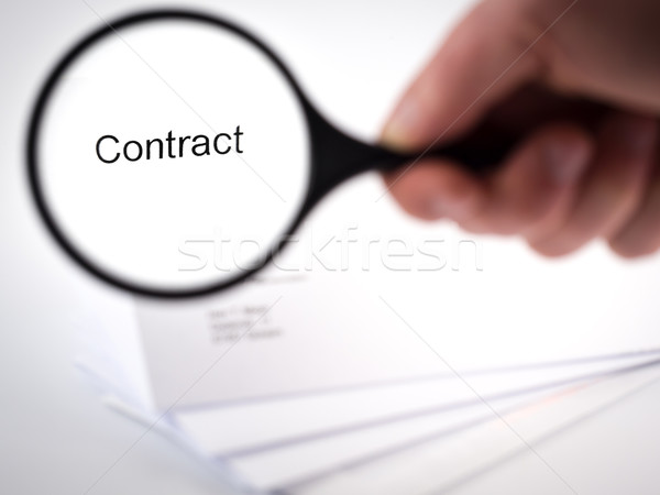 Contract Stock photo © mobi68