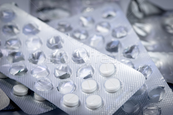 Droguri medicină pilulă medicament close-up Imagine de stoc © mobi68