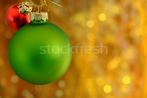 Zdjęcia stock: Christmas · dwa · wolna · przestrzeni · tle