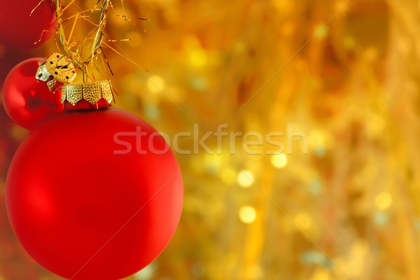 Christmas dwa wolna przestrzeni tle Zdjęcia stock © mobi68